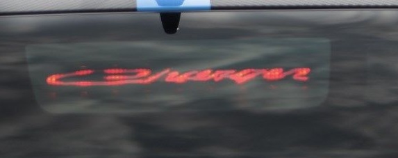 3rd Brake Light Overlay Dodge Charger - Click Image to Close